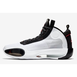 ❆2019 Original Air Jordan 34 Bred White/Orbit Red AR3240-100 Men's Basketball Shoes