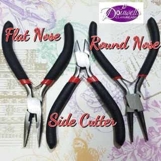 1Pc ORDINARY PLIERS SIDE CUTTER FLAT ROUND NOSE LONG NOSE