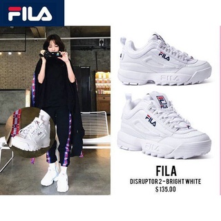 ○Fila Disruptor 2 men and women increased sports running casual Couples shoes