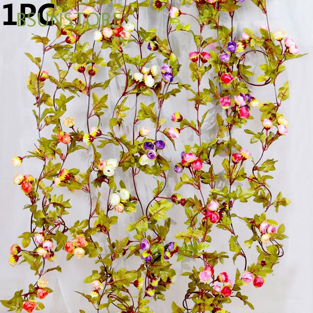 7Ft Green Leaves Wedding Decoration Artificial Flowers