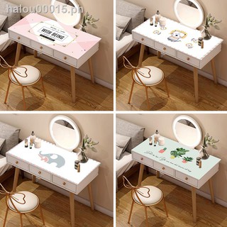 ❍○∏Boreal Europe style dresser tablecloth web celebrity ins dressing stage desk pad soft PVC waterproof and oil proof glass thick disposable nail table (1)