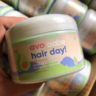 Avo Babe Hair Day! Hair Masque (Avocado Hair Masque + Tri Keratin Treatment)