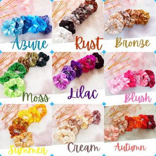 Colorful Scrunchies Set by 6's - Gift Pack