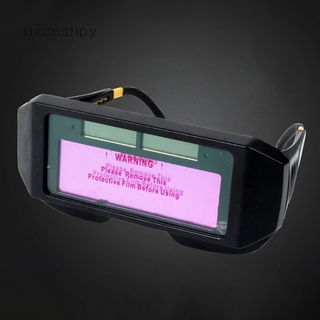 Niceshpy Solar Auto Darkening Welding TIG MIG MMA Goggles Welder Eyes Glasses