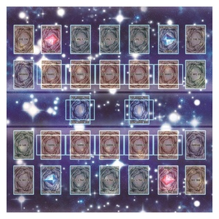 Yugioh Accessories Card Game Pad Rubber Play Mat 60x60cm Galaxy Style Competition Pad Playmat For