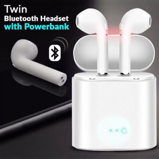 i7S TWS Wireless Bluetooth headset earphones (white)