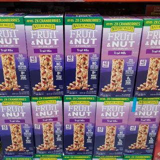 Nature Valley Fruit And Nut Trail Mix 48pcs Granola Bars