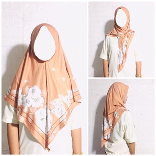 Instant Hijab Triangle Scarf Print#1 | Muslimahph