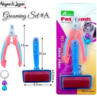 Grooming Set A - Nail Clipper Comb Whistle - Comb Whistle Nail Clippers _Dneo