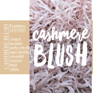 100g Cashmere Blush Box Fillers - Acid-free Gift Basket Filler