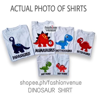 FV Graphic Tee Dinosaur Family Dino Dinosaurus BFF Barkada Reunion Birthday Shirt