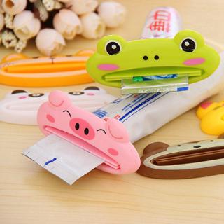 （32）New Cartoon Animals Shaped Toothpaste Squeezer Dispenser Manual Easy Extruding Toothpaste Clip Cream Tube Squeezer