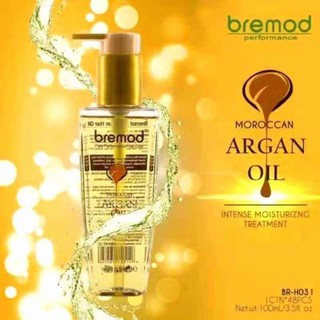 Bremod Moroccan Argan Oil Hair Serum 100ml hair beauty serum care
