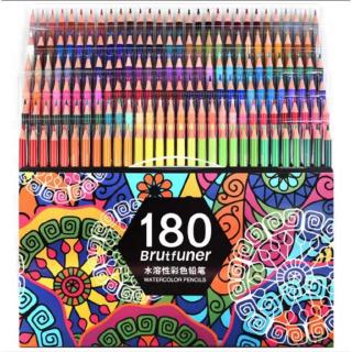 Multicolour 180 Colors Professional Watercolor Pencils Set Artist Painting Sketching Wood Color Pencil School Art Supplies 05866