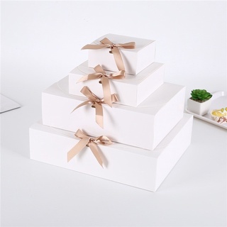 kraft box┇▬☃White/Kraft/Black Gift Box Event & Party Supplies Packaging Wedding Birthday Hnadmade Ca
