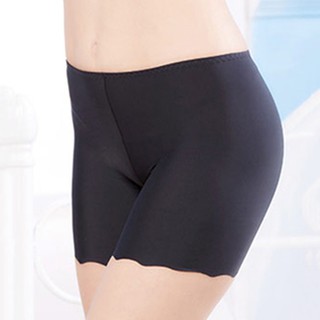 JKG 2021 Ice Silk Boxer Shorts Safety Panties Cotton Underwear