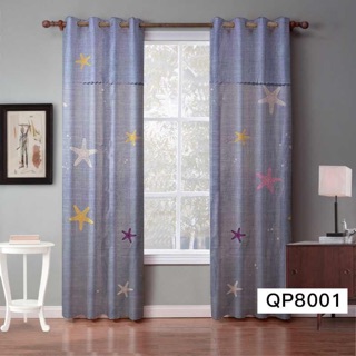 New Curtain Star Design New Arrival Kurtina For Window Door Room Home Living Decoration No Ring