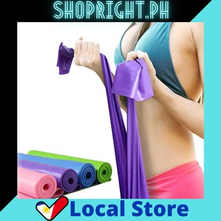 Elastic Yoga Stretch Fitness Band Rubber Stretch Resistance Exercise Resistance Band