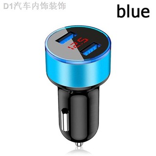 ●Car Charger Dual USB 2 Port LCD Display 3.1A 12-24V Fast Charging