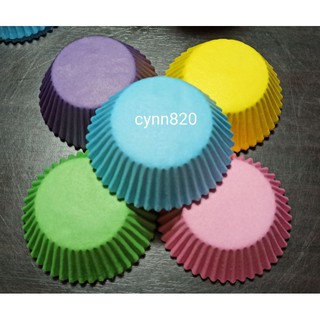 CUPCAKE / MUFFIN / PASTRY LINERS (Different Colors) 3 oz.