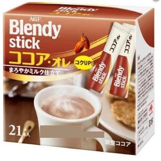 Japan Blendy Stick Cocoa Au Lait 21 Sachets