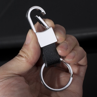 Auto Car Keychain STAINLESS Keyfob Creative leather Motorcycle Car Key chain keyfob key holder Buckle accessories