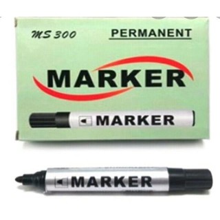 Cod 1Box 12Pcs MS300 Black Permanent Marker
