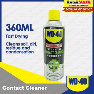 WD-40 SPECIALIST Fast Drying Contact Cleaner 360ml •BUILDMATE•