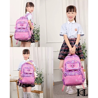 KL Korean fashion children's hello kitty backpack school bag Shoulder Bags bodybag waterproof#807