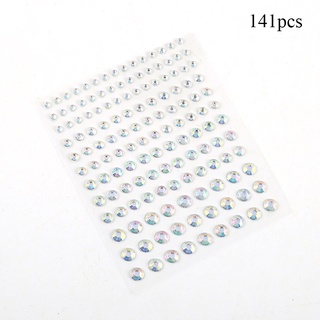 3D Diamond Face Tattoo Eyeshadow Stickers Nail Jewelry Body Makeup Accessories (9)