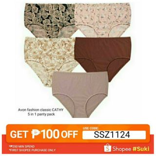 Avon fashion classic CATHY 5 in 1 panty pack