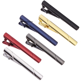 [hedenotation] 6 Color Tie Clips Men's Tie Accessories Mens Tie Clip Classic Gift Set (1)