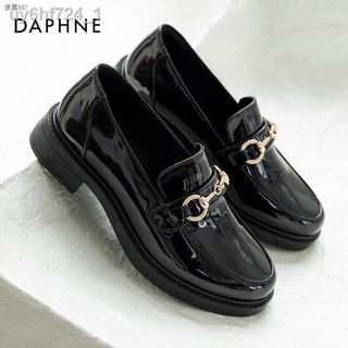 ✽﹊✗✓Daphne small leather shoes female British style 2021 new autumn jk shoes women s shoes loafers p
