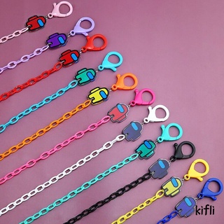 Multicolor Chain Necklace Fashion Mask Lanyard Glasses Chain Dual-Use Creative Anti-Lost Mask Chain Unisex-k