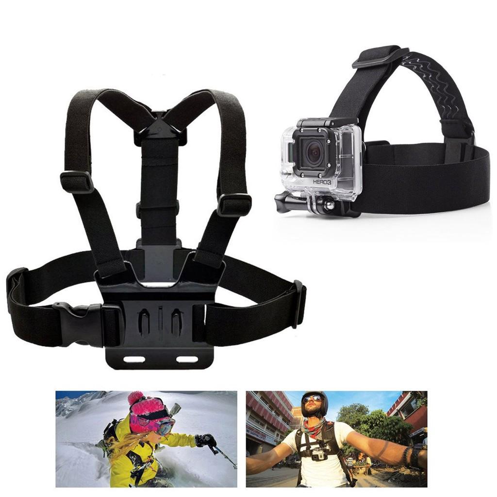 Head Strap Chest strap Mount Kits for GoPro Hero 7 6 5 4