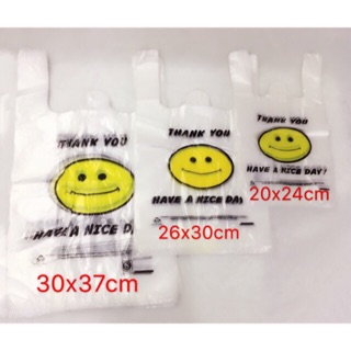 Smile thank you Plastic Bag (1)