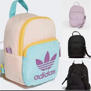 Adidas Korea version of shamrock mini backpack fashion casual school bag backpack