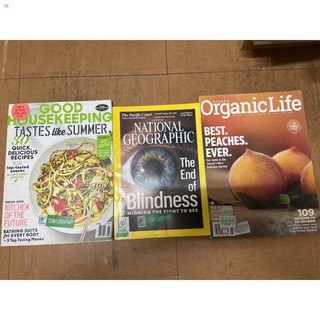✶▩PRELOVED magazines: Good Housekeeping tastes like summer, national geographic, organic life