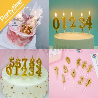 [Partytime]birthday party needs cake candle party supplies decorations number candle