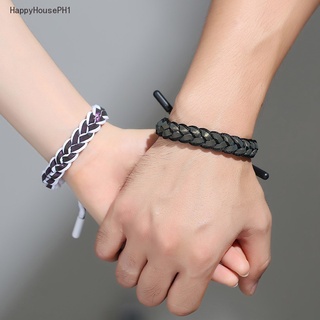 2pcs Lovers Infinity Bracelets Adjustable Rope Chain Bracelet Little Lion Rainbow Woven Bracelet