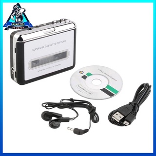 [INStock] Tape to PC Super USB Cassette-to-MP3 Converter Capture Audio Music Player