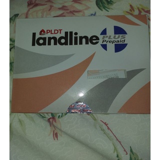 PLDT Landline Plus Sim (dual cut) with FREE PhP50.00 load #cod
