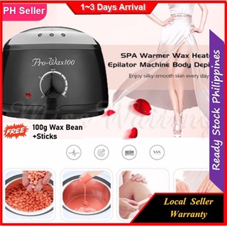 Wax warmer for hair removal Salon Wax Heater / Beans and Stick