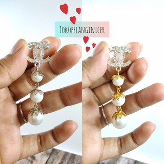 Hijab Chin Brooches Hijab Brooches Muslim Fashion Pearls Level Present BY Tokopelanginicer