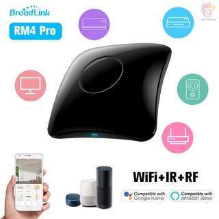 NT BroadLink RM4 Pro WiFi Smart Home Automation Universal Remote Controller WiFi+IR+RF Switch App Control Timer Compatible w