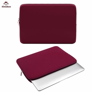 [Timekey] Laptop Cover 13 14 15.6 Inch Notebook Laptop Bag Sleeve Pouch Case