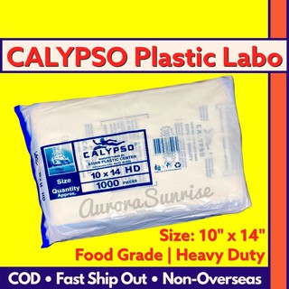 1000pcs - Calypso Plastic Labo (10x14)