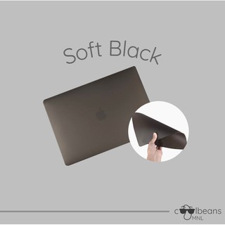 Soft Black Ultra-thin Soft MacBook Case