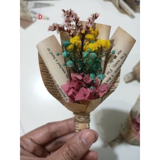 Dried Flower Bouquet with DIY Vintage Inspired Box (Read product description first) (4)