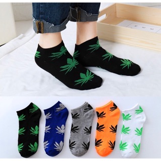 5Pair In 1Pack Ankle Sock For Men Maple Leafs Style/COD